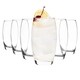 image 1 of Argon Tableware 510ml Tondo Highball Glasses - Pack of 6 - Juice Glass Dishwasher Safe Drinking Glass Drinks Glass Clear
