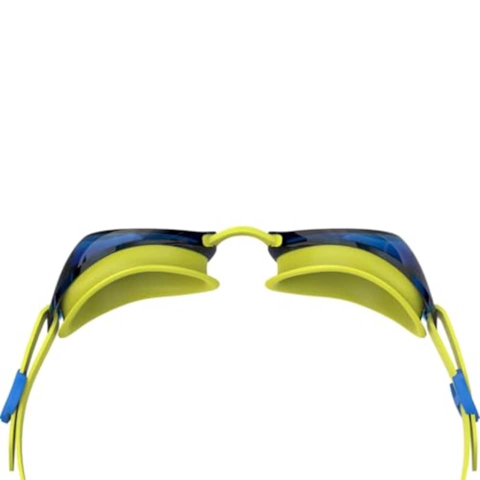 image 1 of Speedo Unisex Kids Jet 2.0 Swiming Goggles | Enhanced Vision, Empire Yelow/Neon Blue, One Size