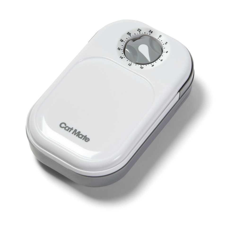 image 1 of Cat Mate One-meal Automatic Dry/Wet Food Pet Feeder (C100)