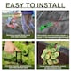 image 6 of Outsunny 2x50m Weed Barrier Fabric Durable Convenient Design Weed Block Mat