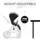image 6 of hauck Walk N Care Pushchair Set - Black Black