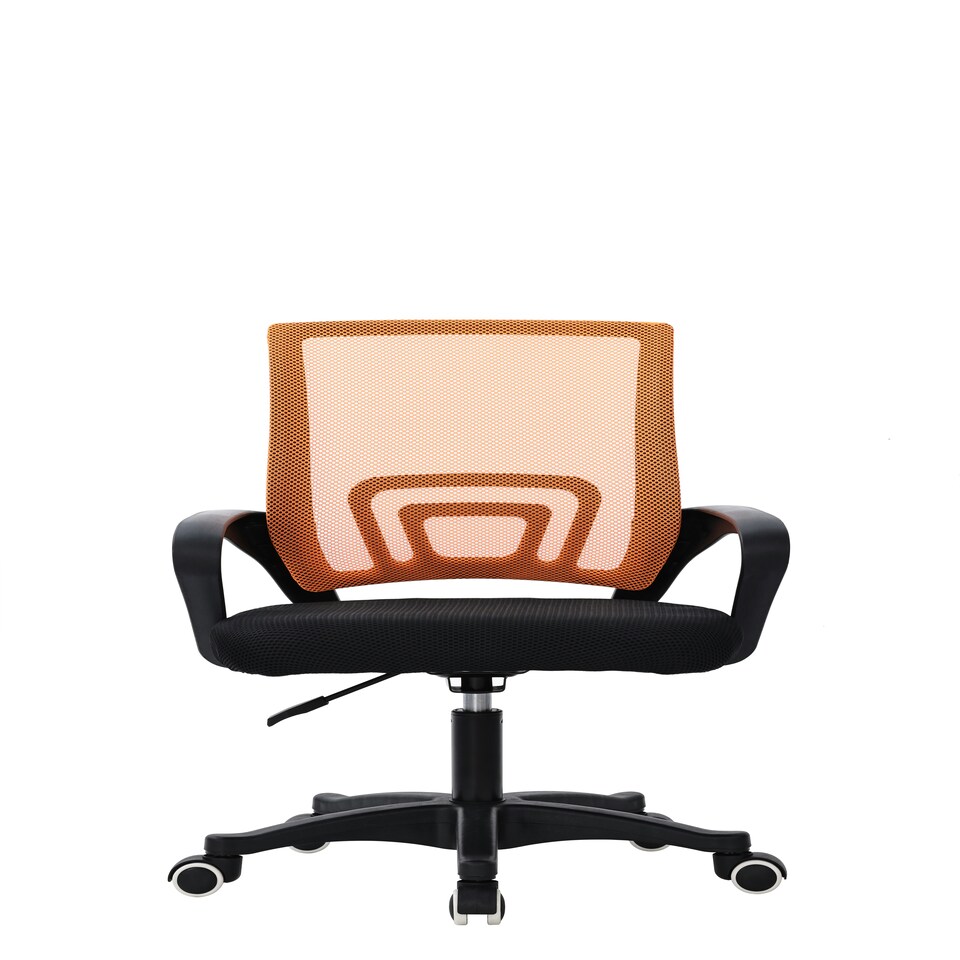 image 1 of MOF Adjustable Office Chair Ergonomic Mesh Swivel Computer Comfy Desk/Executive Work Chair with Arms and Height Adjustable Style103 Red