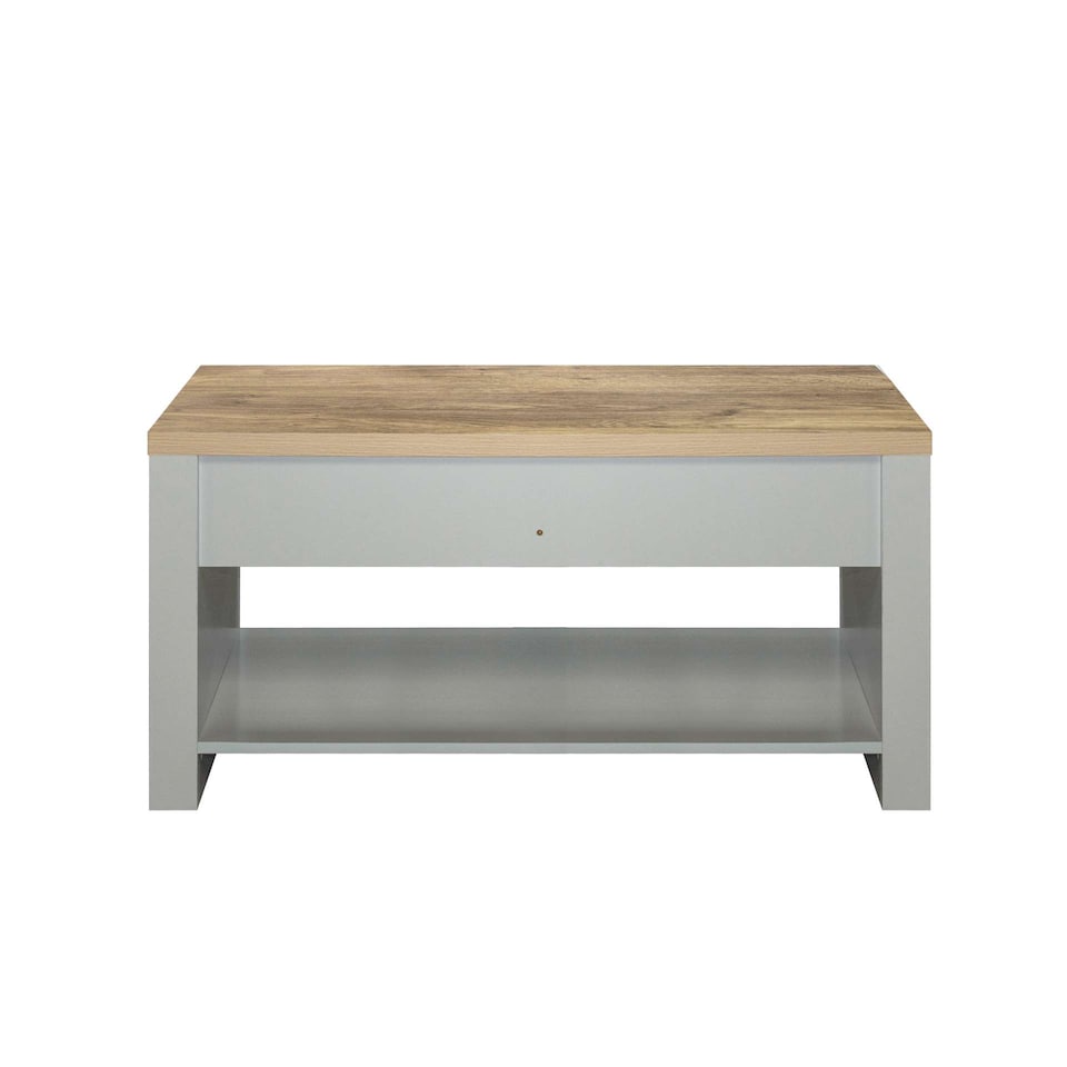 image 1 of Highgate 2 Drawer Coffee Table Grey