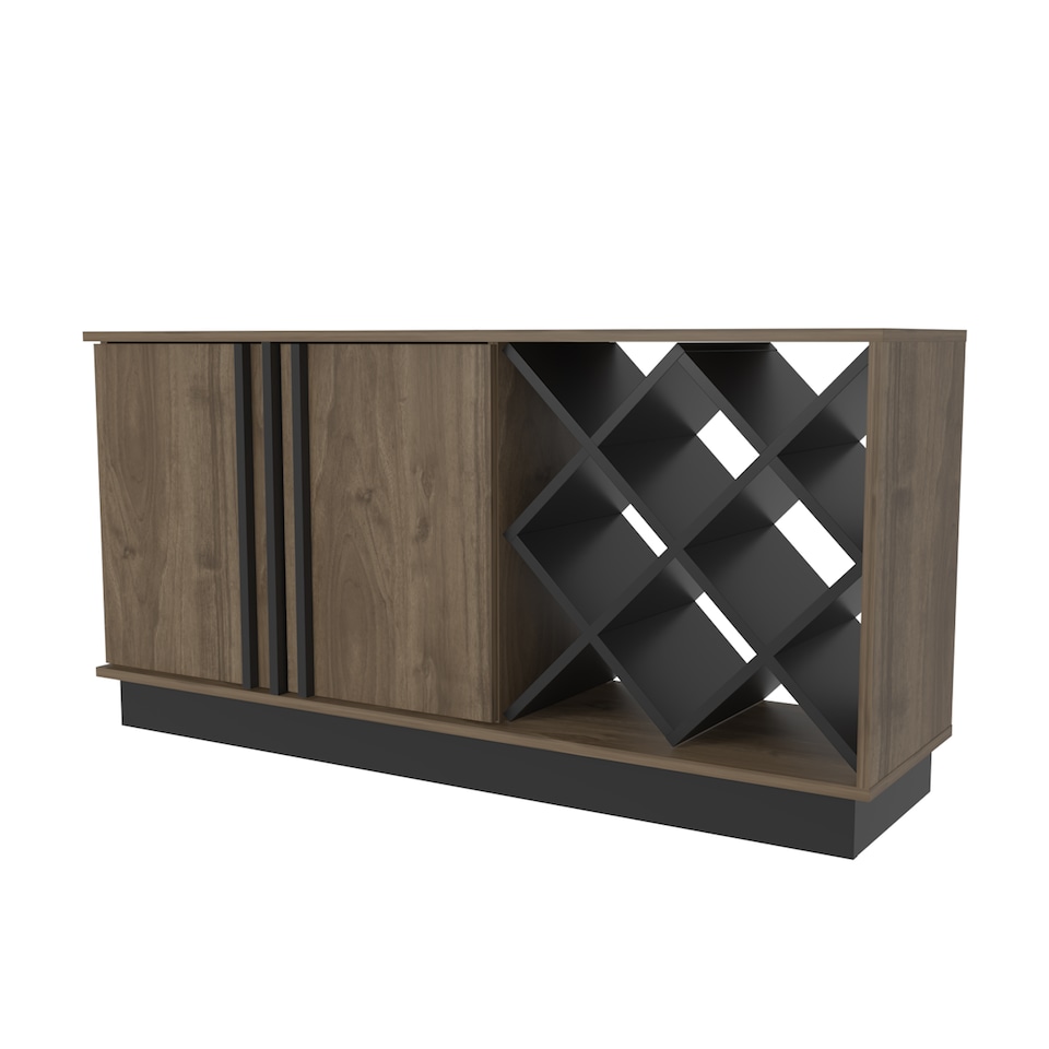 image 1 of Decorotika Luna Sideboard with Cabinets - W 148 cm x H 80 cm x D 40 cm