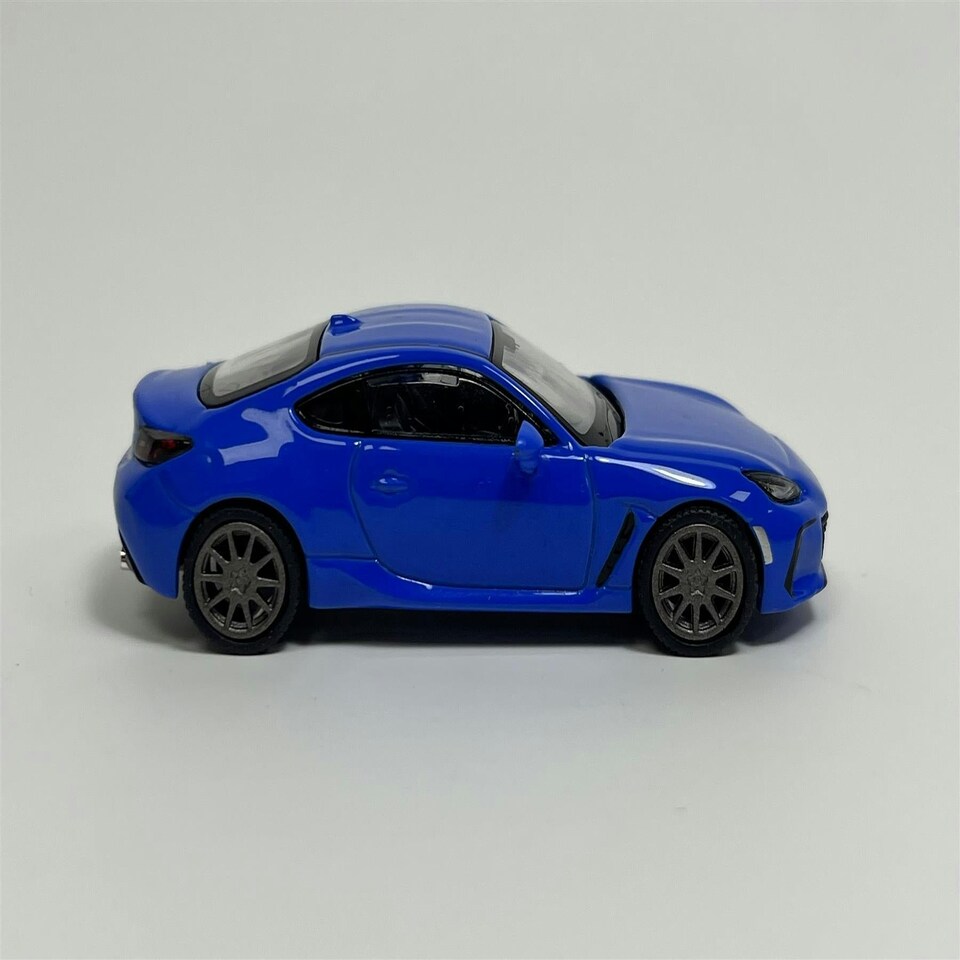 image 1 of Subaru BRZ WR Blue 1:64 Scale Pop Race PR64SBRZBL01