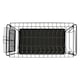 image 6 of Harbour Housewares Metal 2-Tier Dish Drainer Rack with Drip Tray - Black | Black | Black