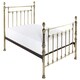 image 5 of 4ft6 Double Brass Finish,Traditional Antique Victorian Metal Bed Frame Bedstead,