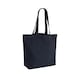 image 2 of XD Collection Recycled Canvas Undyed Tote Bag - Navy - One Size Blue