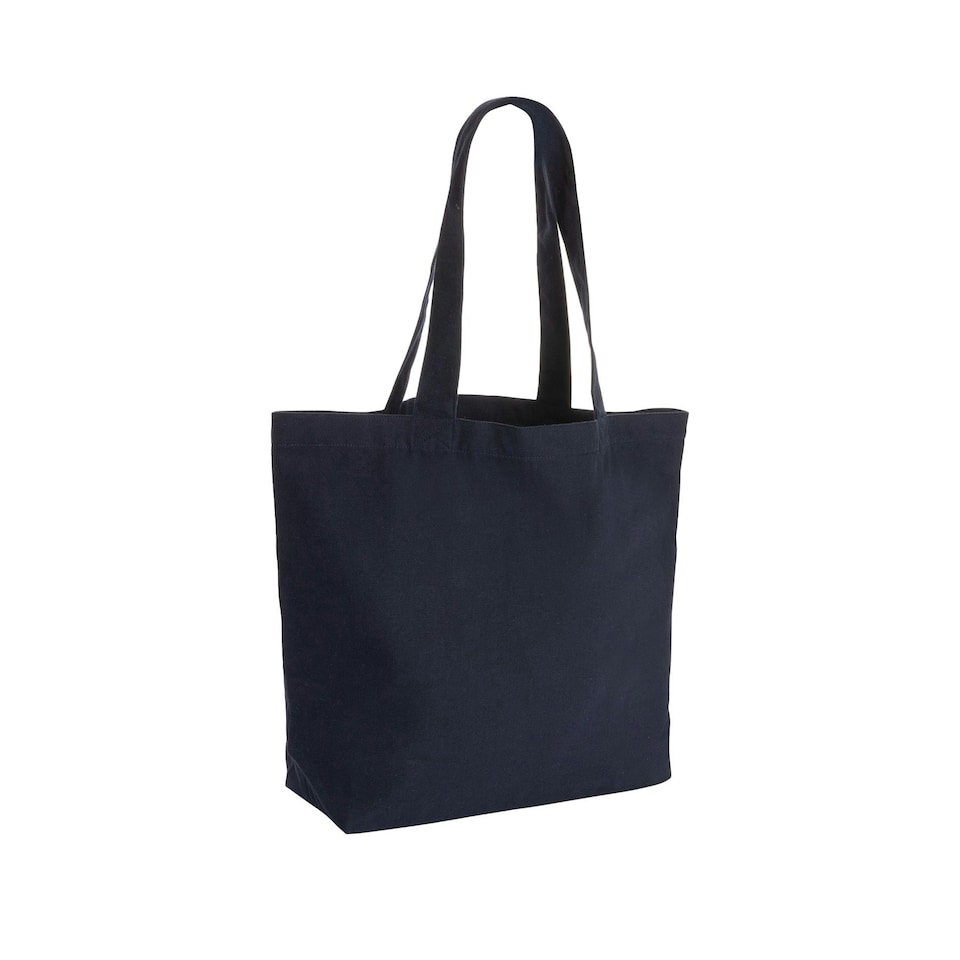 image 1 of XD Collection Recycled Canvas Undyed Tote Bag - Navy - One Size Blue