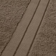 image 3 of OHS 2 x Soft Luxury 100% Cotton 500GSM Bathroom Hand Towels, 50x80cm - Mocha