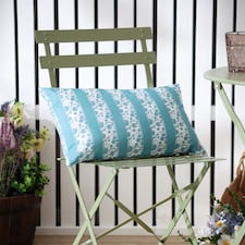 Wylder Chelsea Floral Striped Outdoor Cushion