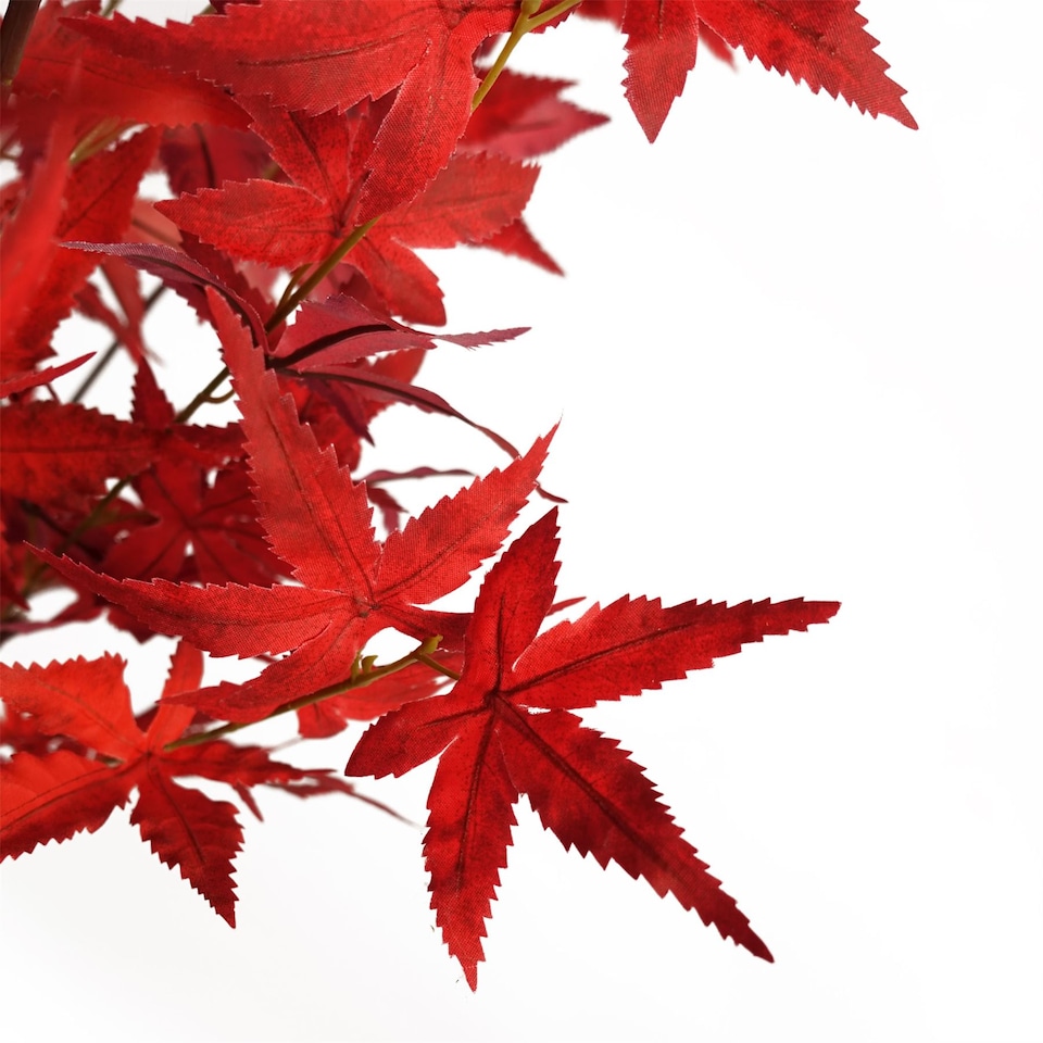 image 1 of Artificial Red Maple Tree 120cm | Red | 4ft