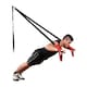 image 2 of Fitness Mad Pro Suspension Trainer - Black/Red - One Size