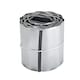 image 1 of Pack of 2 x 5m Galvanised Wavy Lawn Edging Rolls in Silver Silver