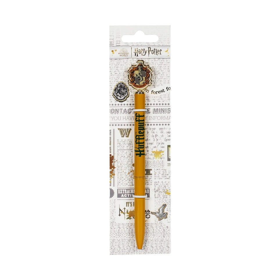 image 1 of Pen Metal 2D Topper - Harry Potter (Hufflepuff)