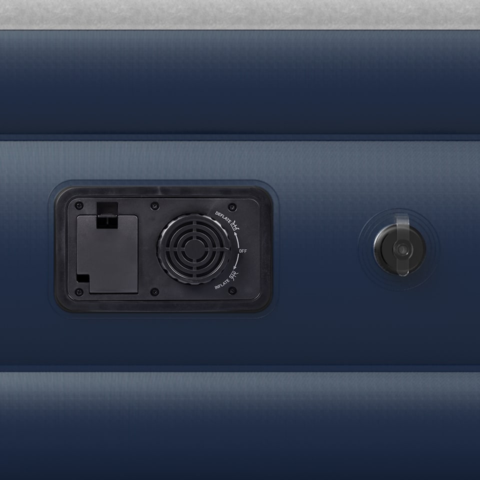 image 1 of Active Era Double Size Comfort Air Bed – Grey/Navy