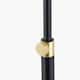 image 6 of Black and Gold Metal Rise and Fall Floor Lamp Black | Gold