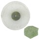 image 1 of White Close Stitched Polishing Buffing Mop 8" x 0.5" 1 Row With Compound 250g