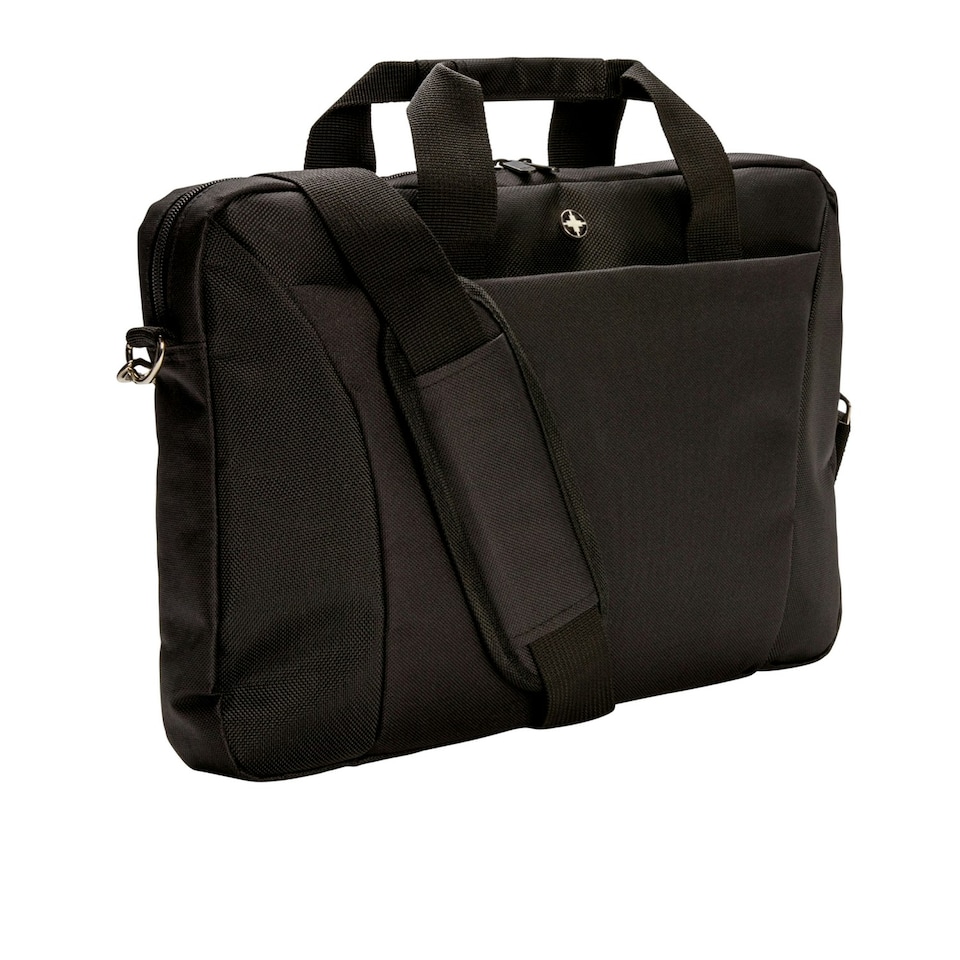 image 1 of Swiss Peak Laptop Bag - Black - One Size Black
