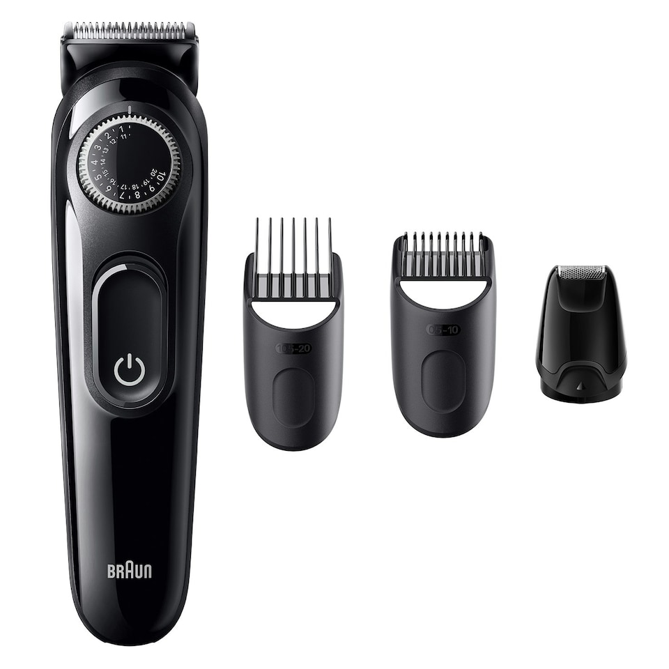 image 1 of Braun Beard Trimmer 3 BT3420 Grey