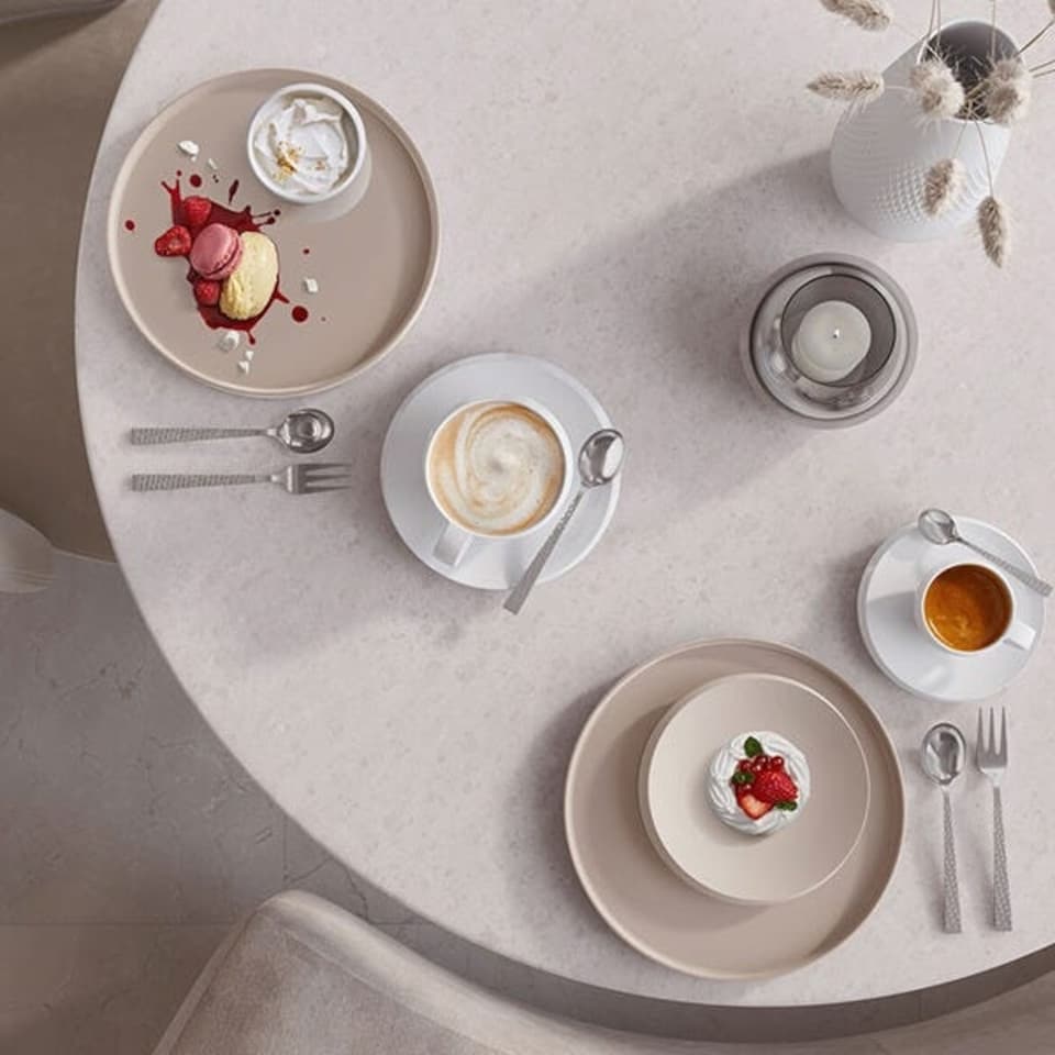 image 1 of Villeroy & Boch New Moon Coffee Cup and Saucer