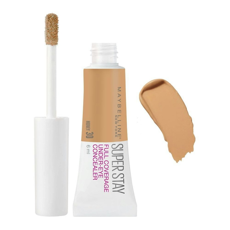 image 1 of Maybelline Super Stay Full Coverage Under Eye Concealer 6ml Yellow | 20 Sand