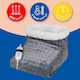 image 4 of Russell Hobbs Foot Warmer Electric Heater Grey with 3 Heat Settings & 2 Year Guarantee RHHSL1001