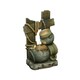 image 1 of Primrose Constancia Cascading Bowls Hose Water Feature With Lights 65cm