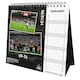 image 2 of Newcastle United FC Memorable Moments 2025 Desktop Calendar - Black/White - 16cm x 17cm