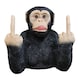 image 1 of Gifts Direct 2 U 'Up Yours' Monkey Headphone Holder Ornament | Black