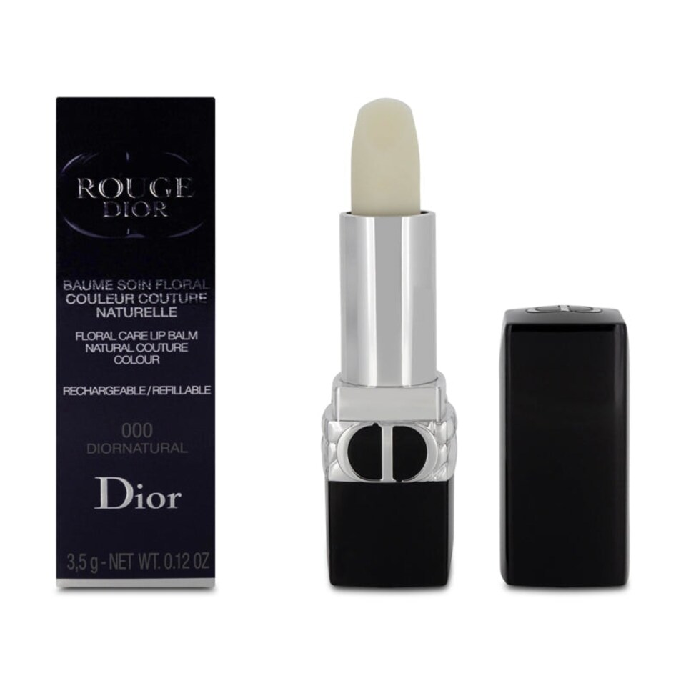 image 1 of Dior Rouge Floral Care Lip Balm Natural Couture Colour 000 Diornatural