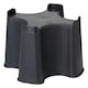 image 3 of Slimline Black Water Butt Stand Accessory Stable Weather Resistant Support Base With Easy Tap Access For 100L Rainwater Collectors