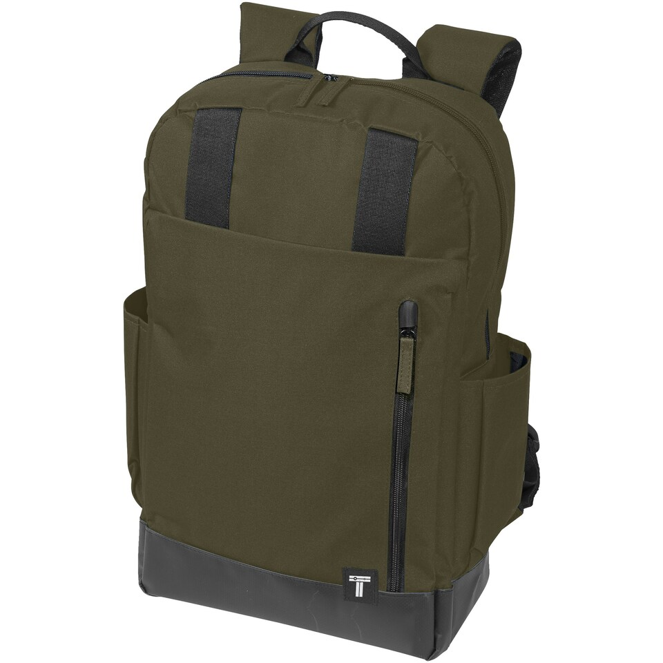 image 1 of Tranzip Computer Daily Backpack - Olive - 27.5 x 10 x 45.5cm