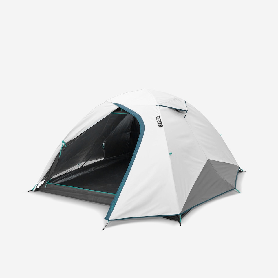 image 1 of Decathlon 3-person camping tent, MH100 - Fresh & Black