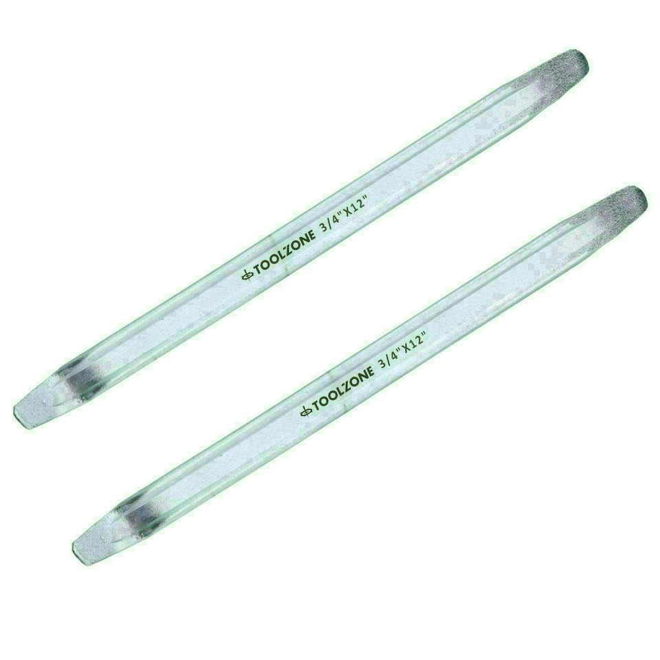 image 1 of 12" Tyre Lever Pry Bar Remover Removal Tool for Motorbikes Bikes Cars 2pc