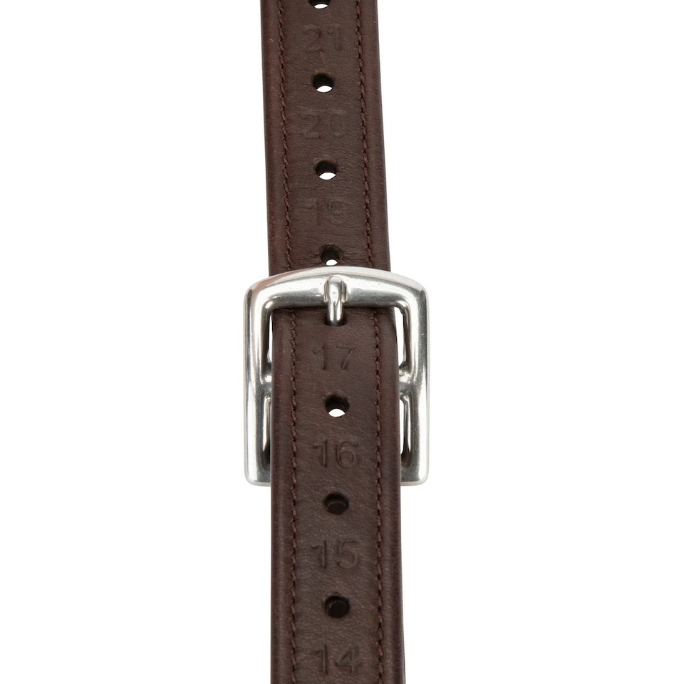 image 1 of Velociti Lusso Logo Horse Stirrup Leathers | Multi | Havana | 61cm | 1