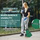 image 5 of 5-in-1 Garden Rake Set Adjustable Handle with 2 Large leaves Grabber Leaf Rake