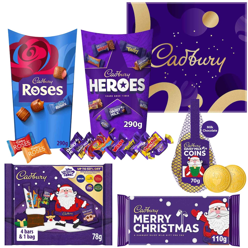 image 1 of Cadbury Christmas Chocolate Combination Hamper