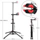image 3 of Yaheetech Adjustable Bicycle Maintenance Stand with Multiple Quick Release Telescopic Arm