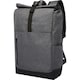 image 1 of Avenue Hose 15.6" Roll Up Laptop Bag - Solid Black/Heather Grey - One Size