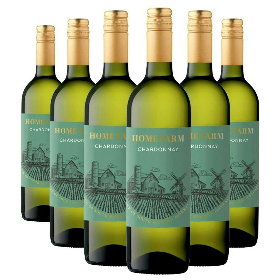 Case of 6 The Home Farm Chardonnay 75cl White Wine