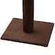 image 8 of PawHut Floor to Ceiling Cat Tree 5-Tier Climbing Tower Scratching Post Brown