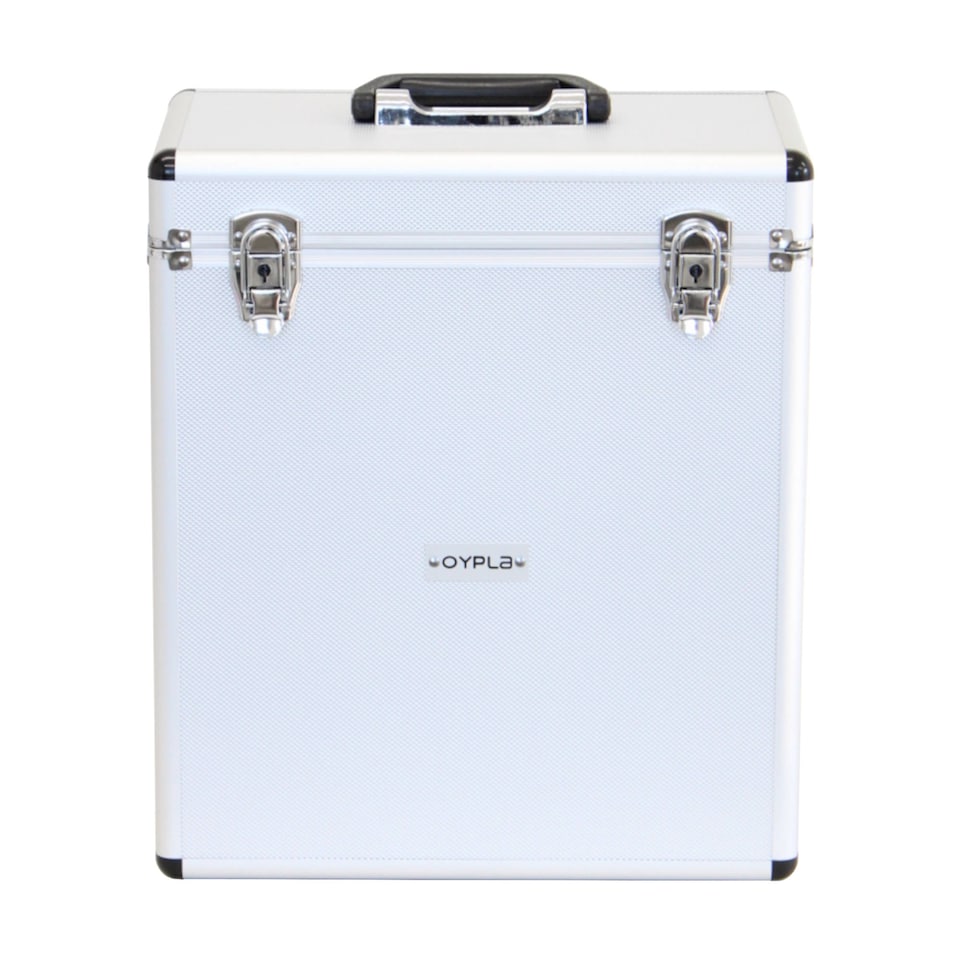 image 1 of 35 x 12" LP Vinyl Record Box Hard DJ Flight Case Aluminium