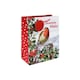 image 1 of Robin Traditional Scene Christmas Medium Gift Bag