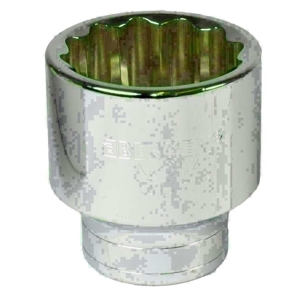 image 1 of 50mm 3/4" Drive Deep Metric MM Socket 12PT (sided) For Ford Transit Hub Nuts