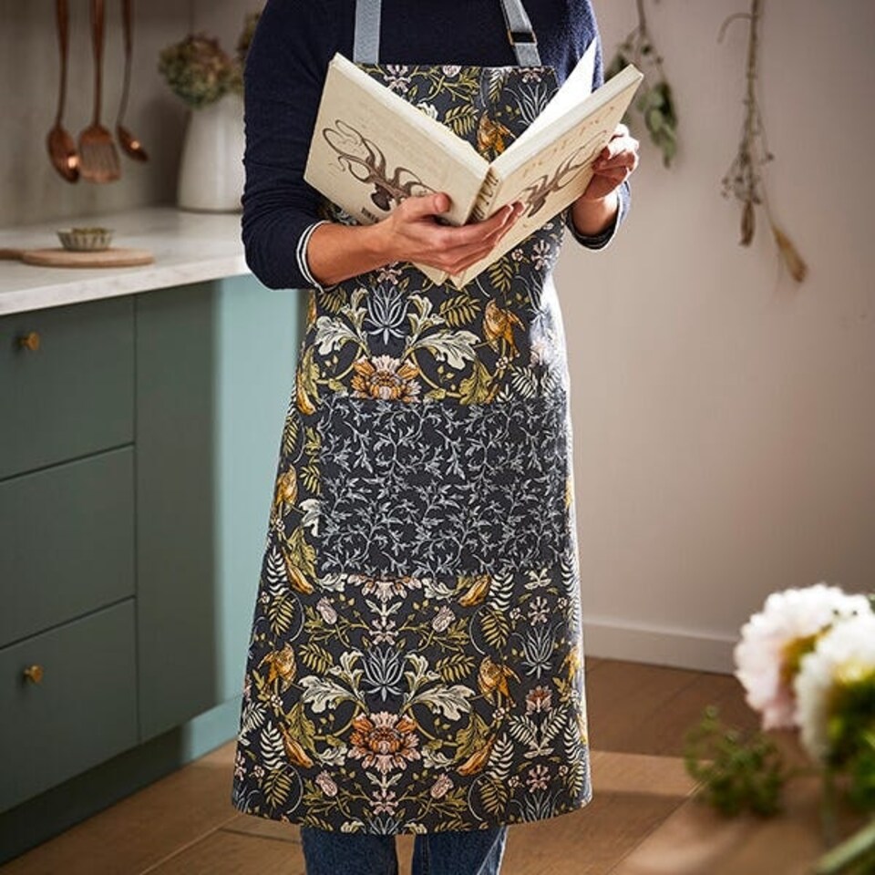 image 1 of Ulster Weavers Finch & Flower Cotton Apron