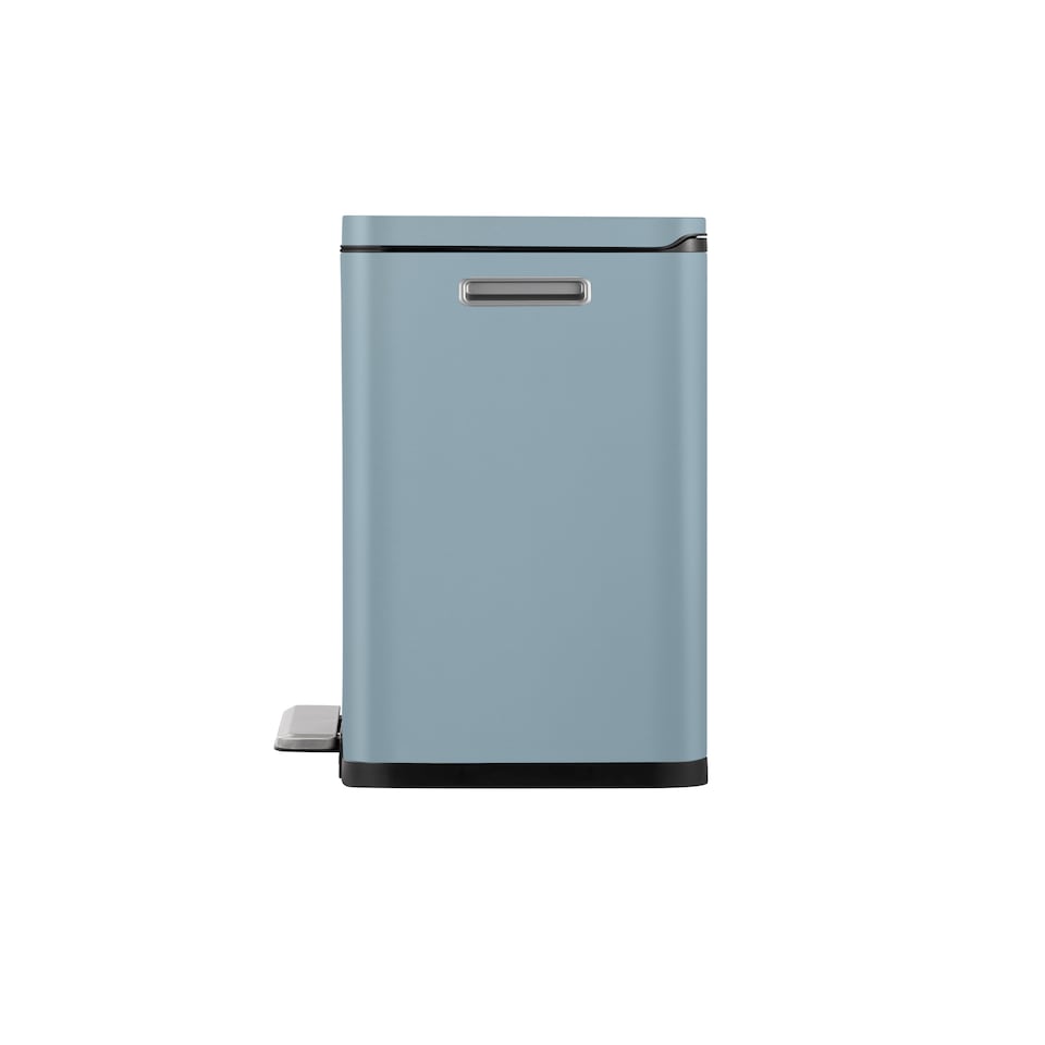 image 1 of X Cube Recycling Bin 20+20L | Blue | Titanium Blue | 40L