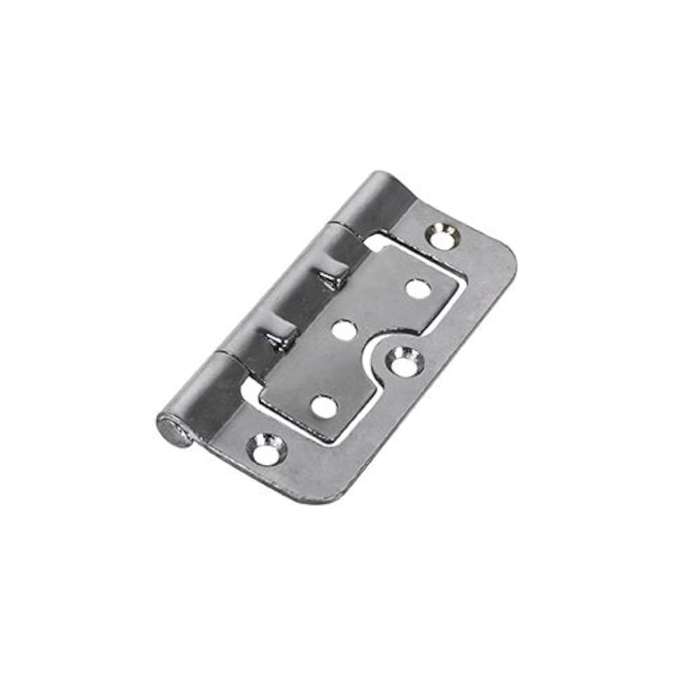 Timco - Hurlinge - Fixed Pin (104) - Polished Chrome (Size 75 x 55 - 2 Pieces)