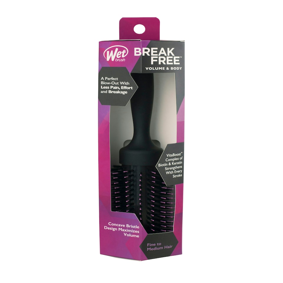 image 1 of WetBrush Volumising Round Brush, Ergonomic for Fine Hair