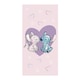 image 1 of Disney Lilo & Stitch Love Beach Towel - Pink/Purple/Blue - One Size Pink | One size